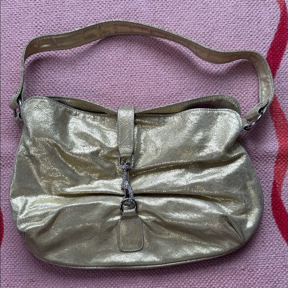 Vintage Gold Shoulder Bag